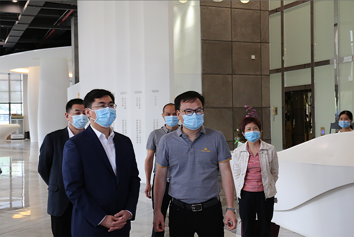 廣東省副省長孫志洋一行赴達(dá)意隆考察調(diào)研