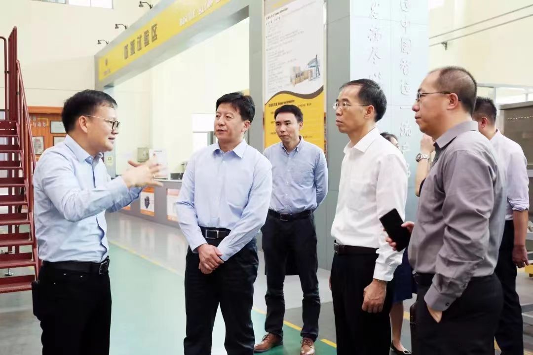 國(guó)家發(fā)改委政研室孫濤副主任一行蒞臨達(dá)意隆考察調(diào)研