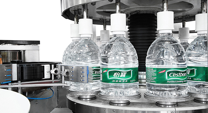 盤式回轉(zhuǎn)型不干膠貼標(biāo)機